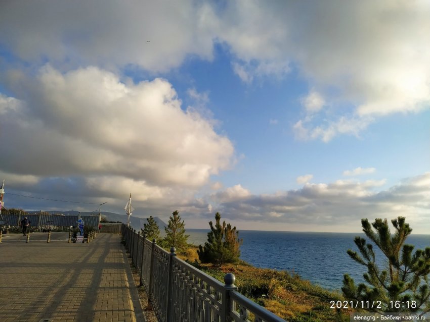 Прогулки по Анапе в ноябре