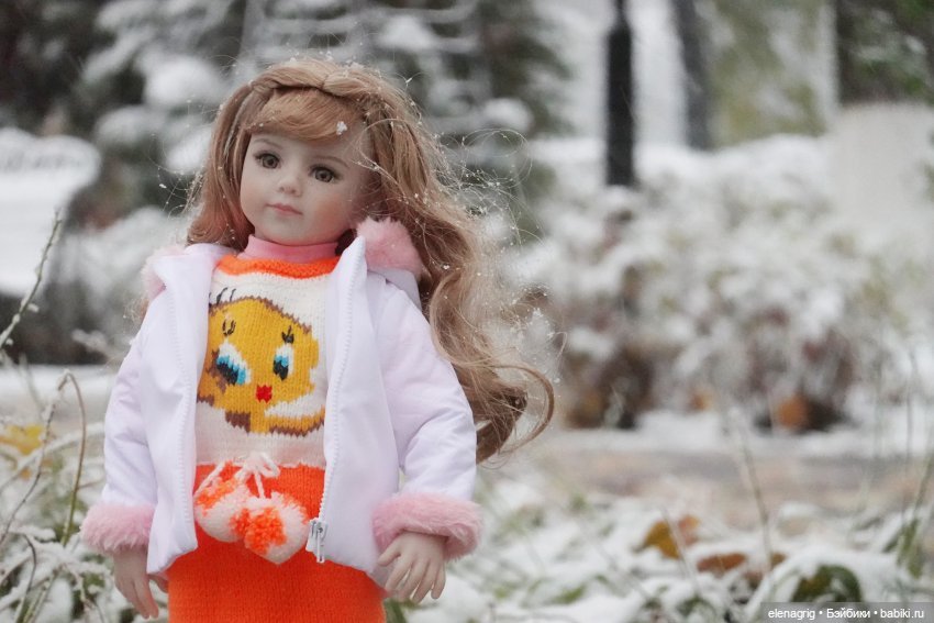 куклы зимой