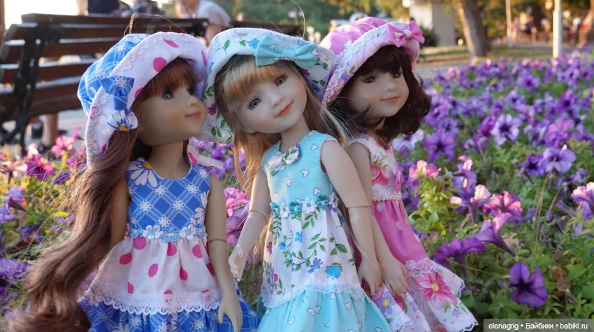 кукла в шляпке