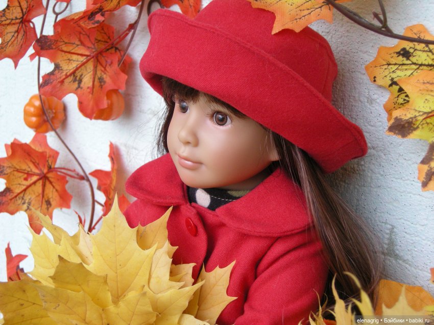кукла в шляпке