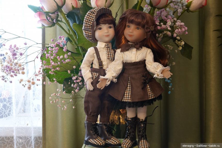 Нелли и Виктор Ruby Red Siblies