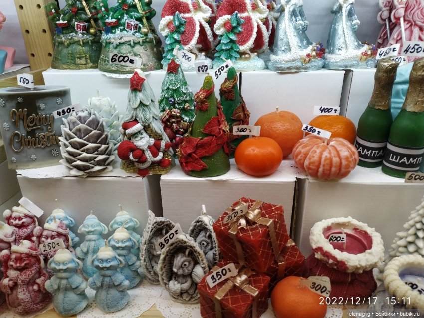 Свечи как произведение искусства