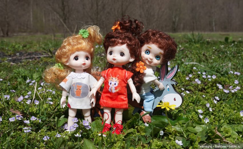 Баболи на прогулке — Куклы Baboliy (Баболи (фото 2)