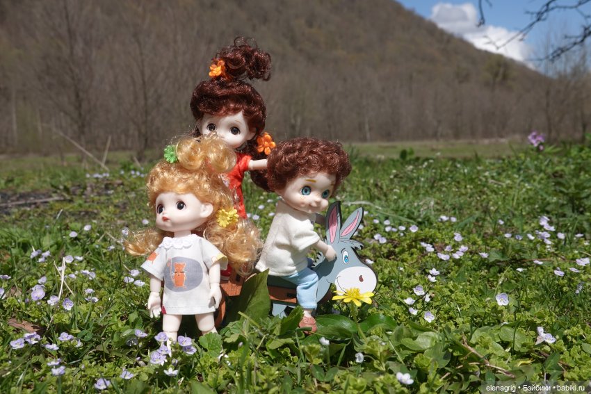 Баболи на прогулке — Куклы Baboliy (Баболи