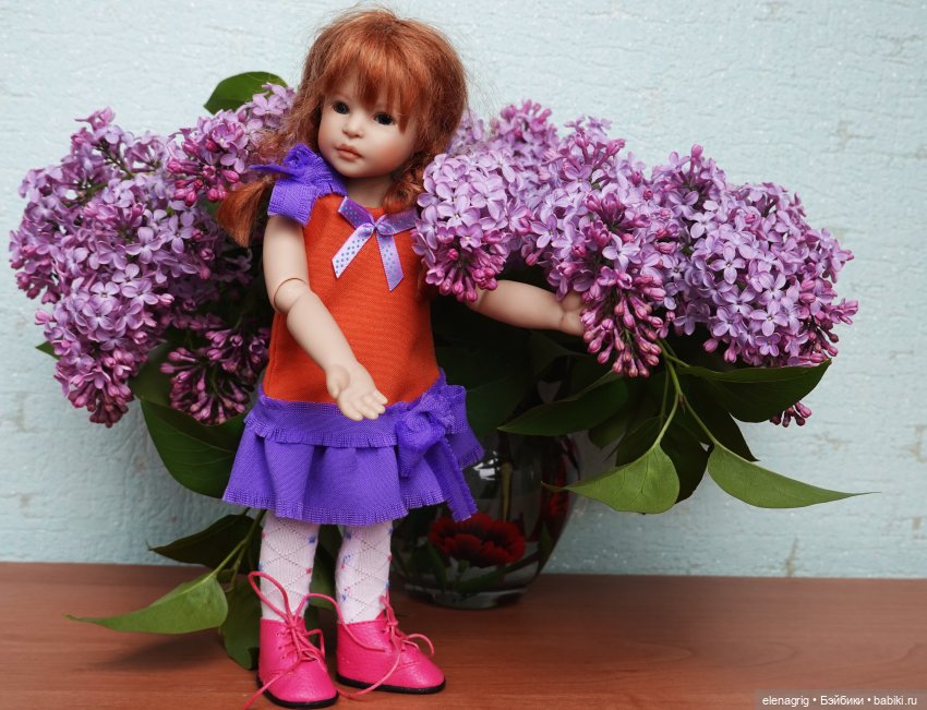 Сиреневый топик — Домашние коллекции кукол: фото собраний (фото 3)