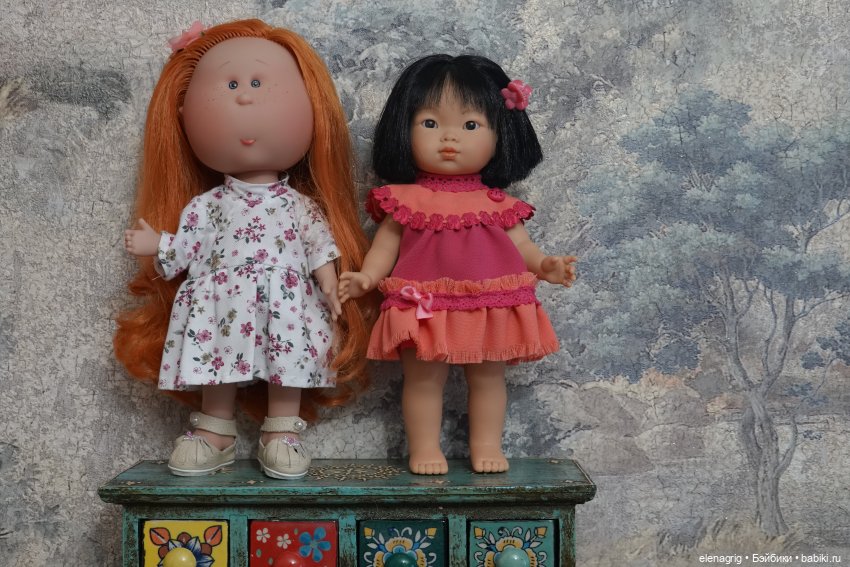 Испанские игровые куклы Куклы Nines Artesanals D'Onil, Испания