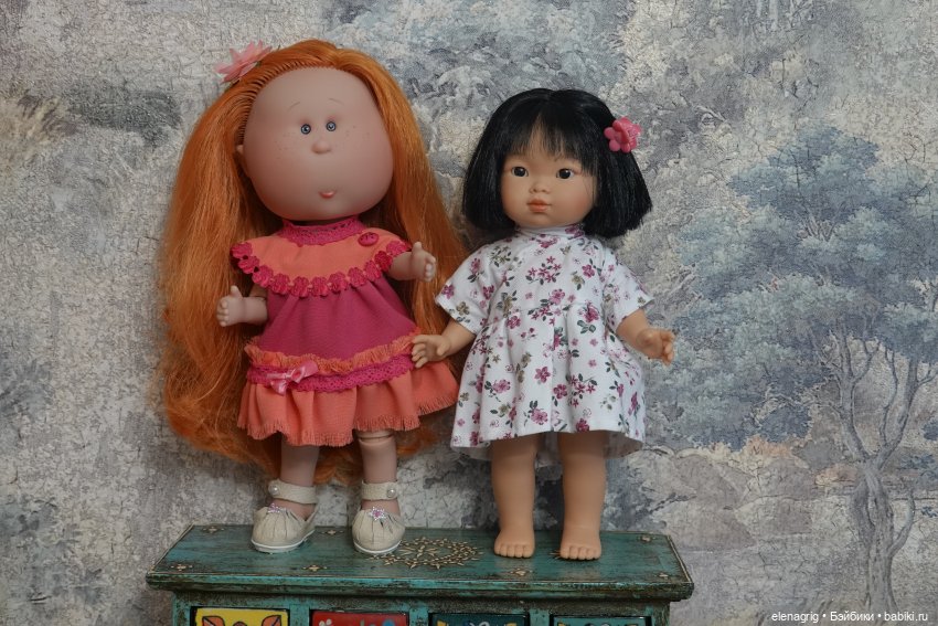 Испанские игровые куклы Куклы Nines Artesanals D'Onil, Испания