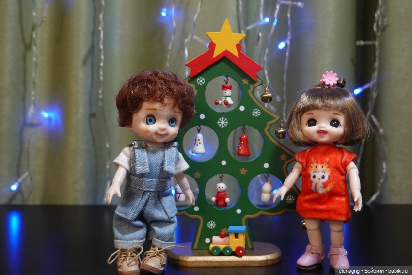 Баболи и Новый год | Бэйбики Баболи и Новый год — Куклы Baboliy (Баболи