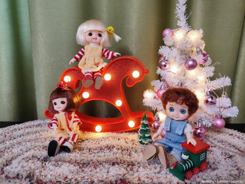 Баболи и Новый год | Бэйбики Баболи и Новый год — Куклы Baboliy (Баболи