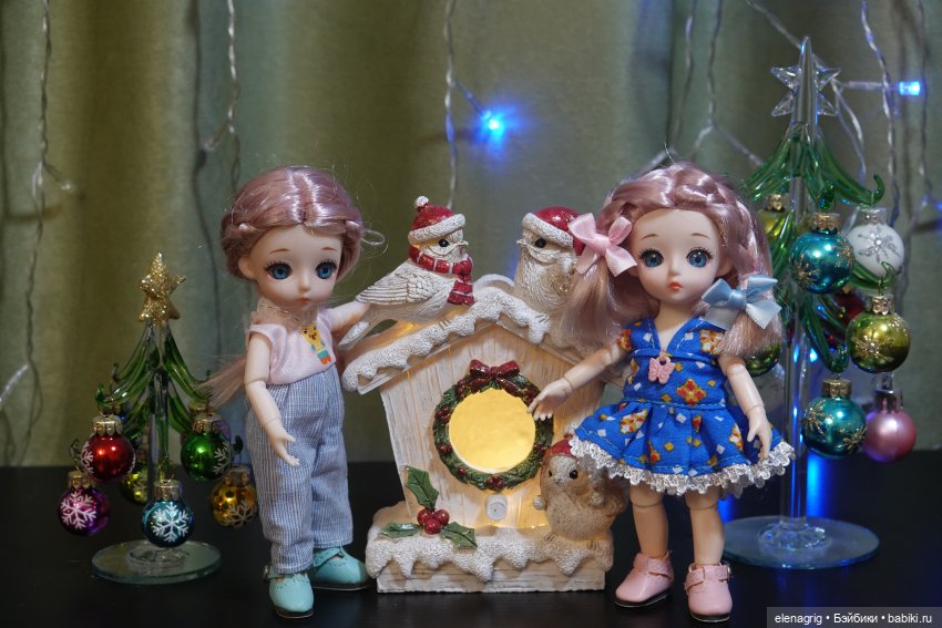 Баболи и Новый год | Бэйбики Баболи и Новый год — Куклы Baboliy (Баболи