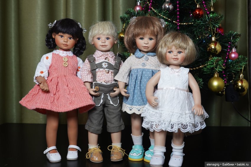 Куклы Gabriele Muller (Габриэле Мюллер): немецкий фарфор,