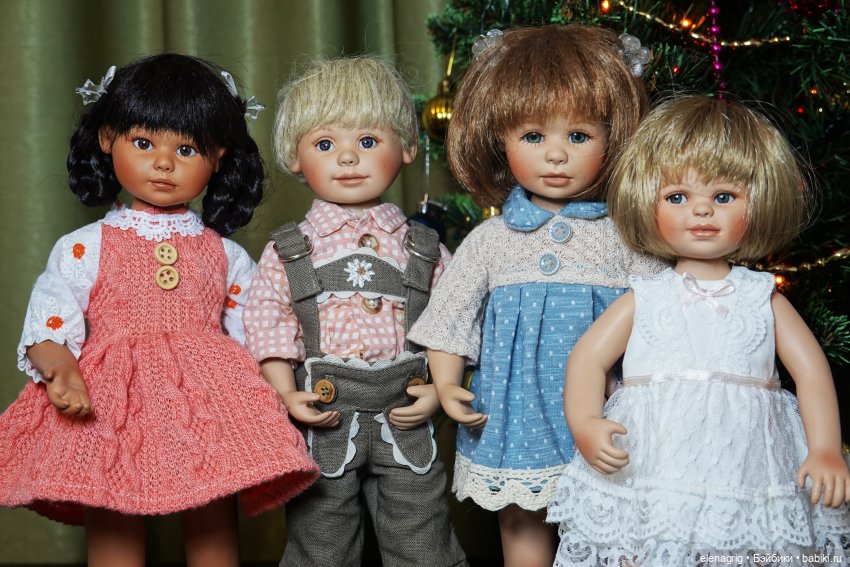 Куклы Gabriele Muller (Габриэле Мюллер): немецкий фарфор,