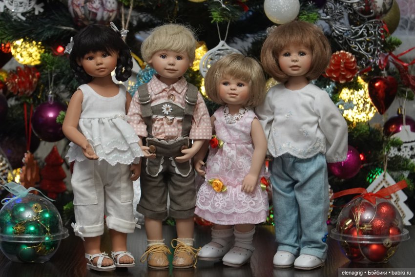 Куклы Gabriele Muller (Габриэле Мюллер): немецкий фарфор,