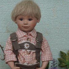 Фарфоровый мальчик Габриэль Мюллер (Gabriele Muller)