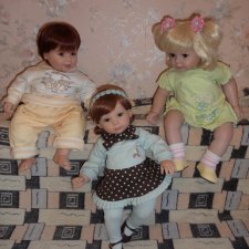 Моя малышовая группа : куклы Effanbee, Adora и  Lee Middleton