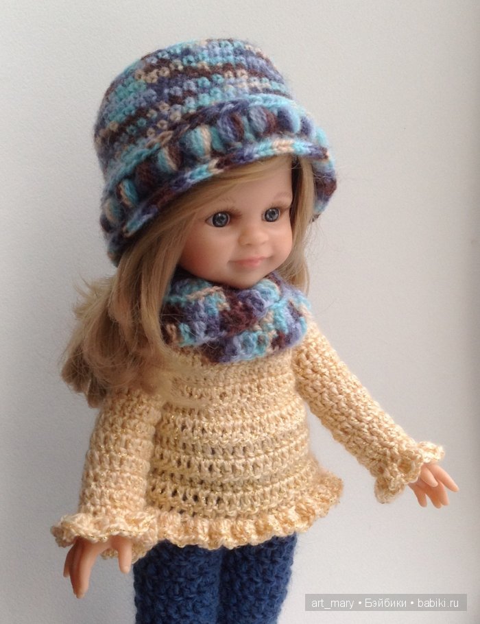 Уменьшенные "копии" — Одежда и обувь для кукол своими руками: фото (фото 5)