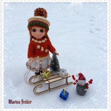 Комплект «Помощник Санты» для Аси. Фото-Мастер-Класс