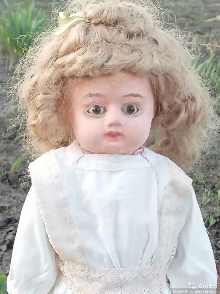 Кукла-загадка — Редкие антикварные куклы и реплики: воск (фото 4)