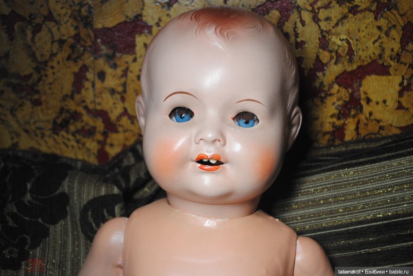 Под номером 2542 — Антикварные куклы Armand Marseille (AM): молд 390 (фото 9)