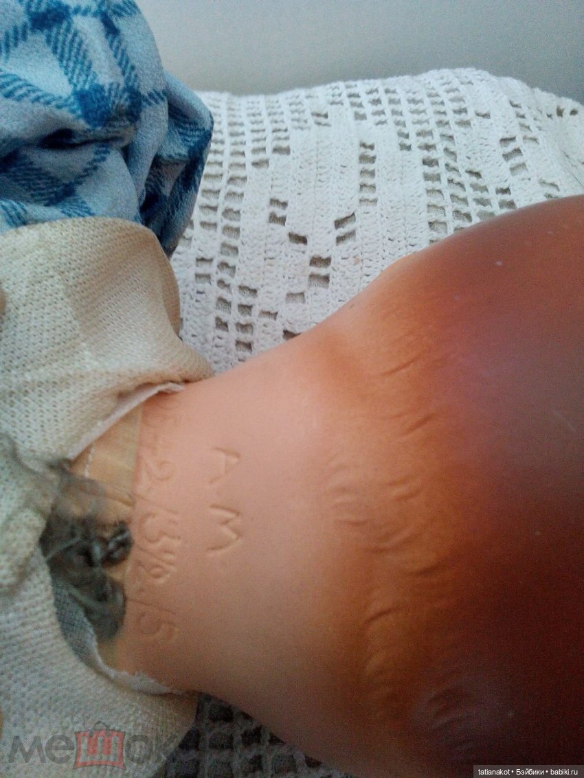 Под номером 2542 — Антикварные куклы Armand Marseille (AM): молд 390 (фото 2)