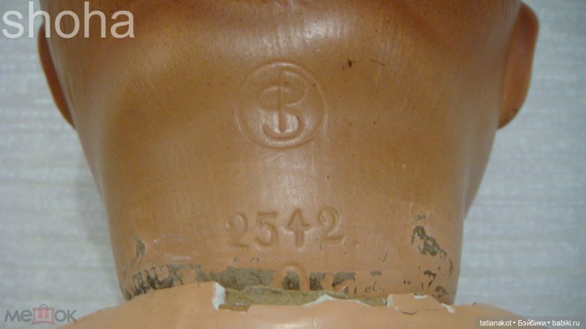 Под номером 2542 — Антикварные куклы Armand Marseille (AM): молд 390 (фото 6)