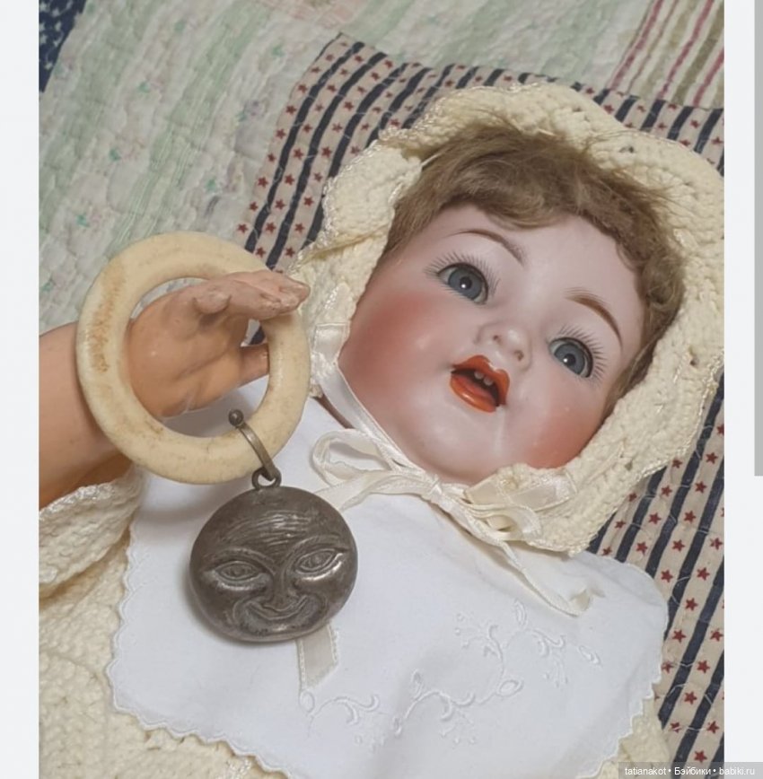 Серебряная погремушка для Алекса (фото 3)