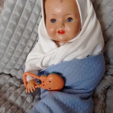 Серебряная погремушка для Алекса