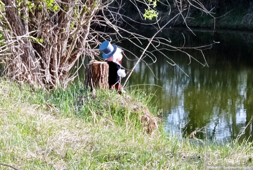 А на рыбалке солнце светит
