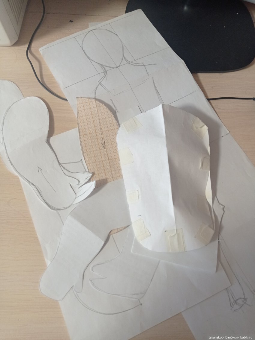 Одна голова. Все сначала — Реставрация и преображение кукол: ремонт (фото 10)