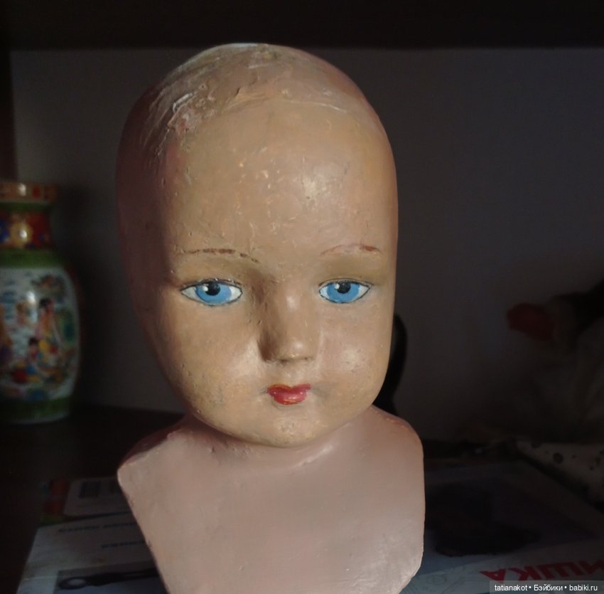 Одна голова. Все сначала — Реставрация и преображение кукол: ремонт (фото 8)