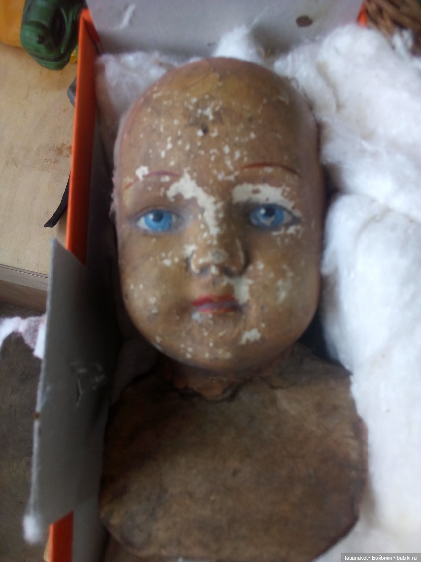 Одна голова. Все сначала — Реставрация и преображение кукол: ремонт (фото 2)