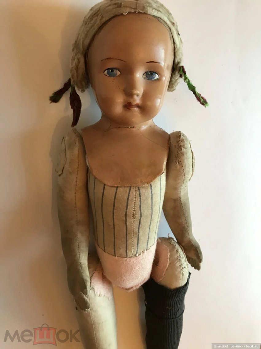 Одна голова. Все сначала — Реставрация и преображение кукол: ремонт (фото 9)