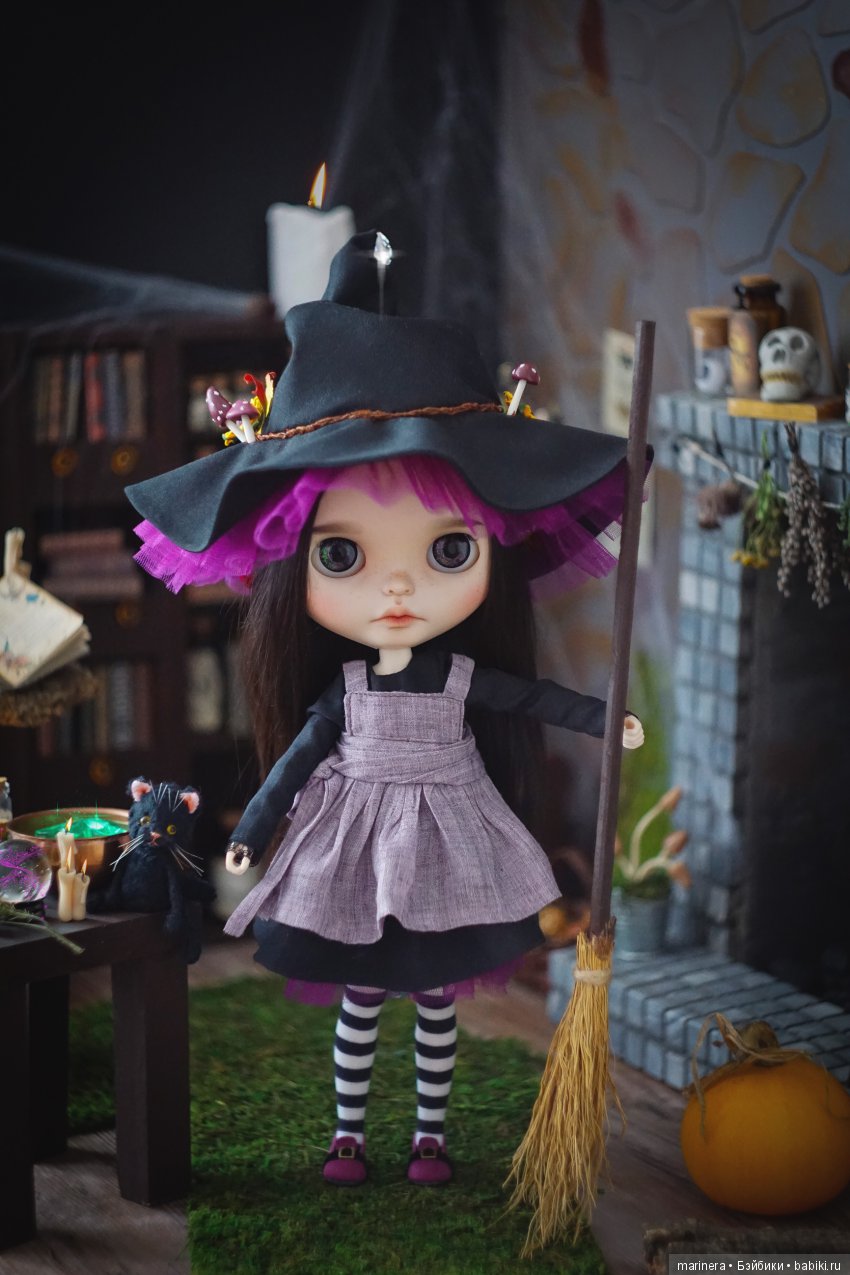 Про ведьмочку — Куклы Blythe (Блайз) ООАК: кастом