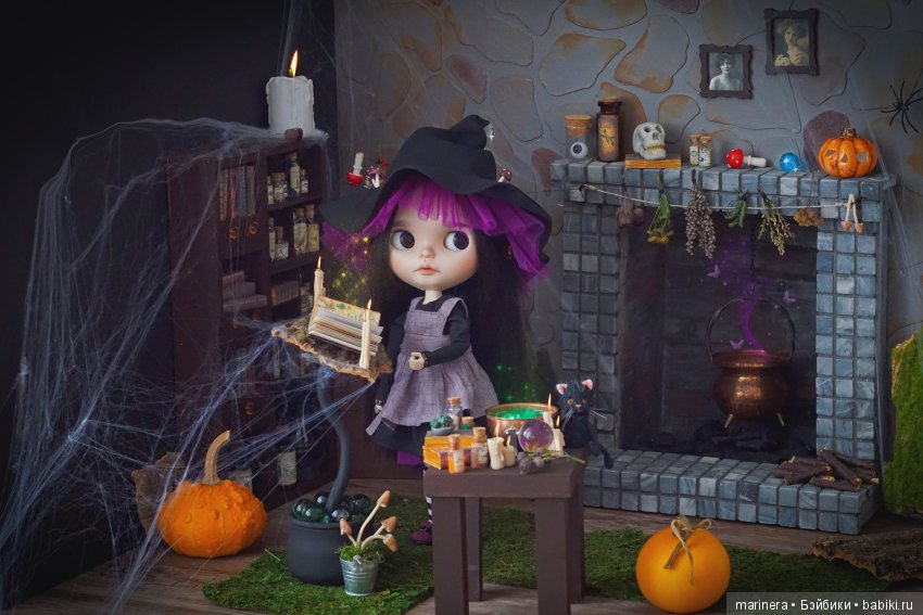 Про ведьмочку — Куклы Blythe (Блайз) ООАК: кастом (фото 10)