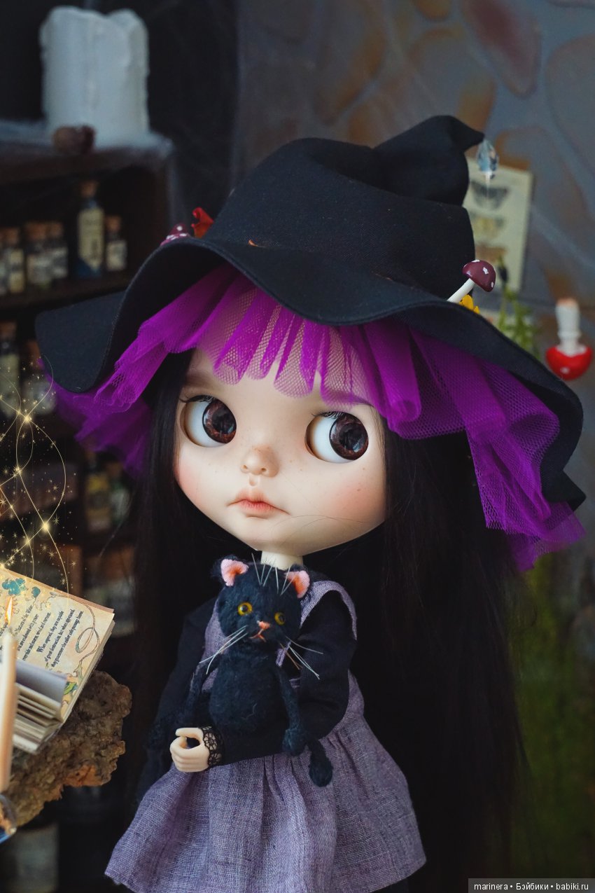 Про ведьмочку — Куклы Blythe (Блайз) ООАК: кастом
