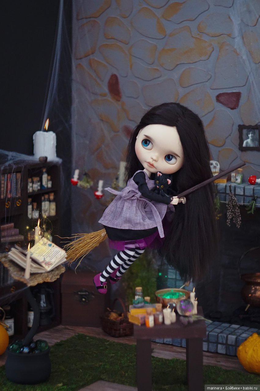 Про ведьмочку — Куклы Blythe (Блайз) ООАК: кастом