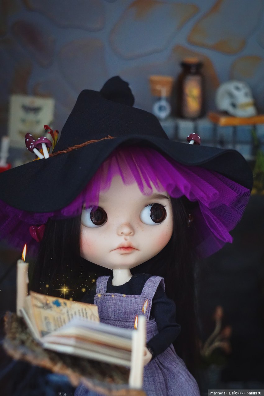 Про ведьмочку — Куклы Blythe (Блайз) ООАК: кастом (фото 9)