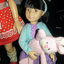 Приехала ко мне дюймовочка, Луна, крошка Хаврошечка