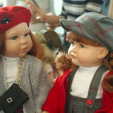 Куклы Reina del Norte на московской встрече