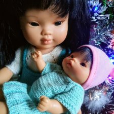 Пока Елочка горит! Разные испанские куклы