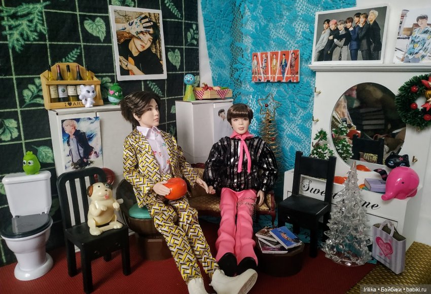 Айдолы — Куклы BTS (БТС) от Mattel: K