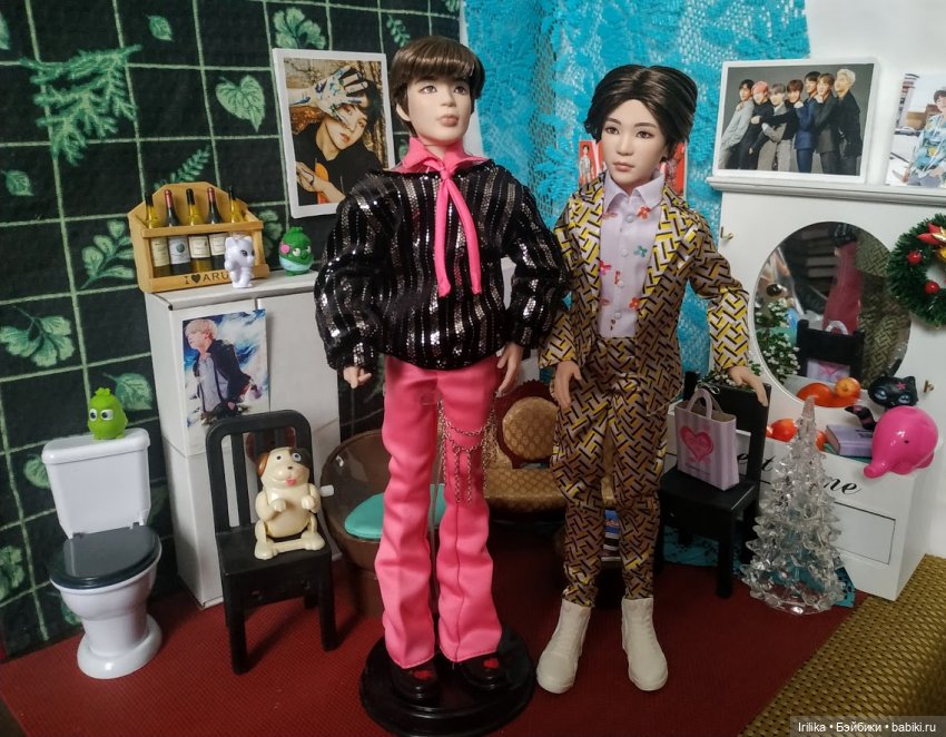 Айдолы — Куклы BTS (БТС) от Mattel: K