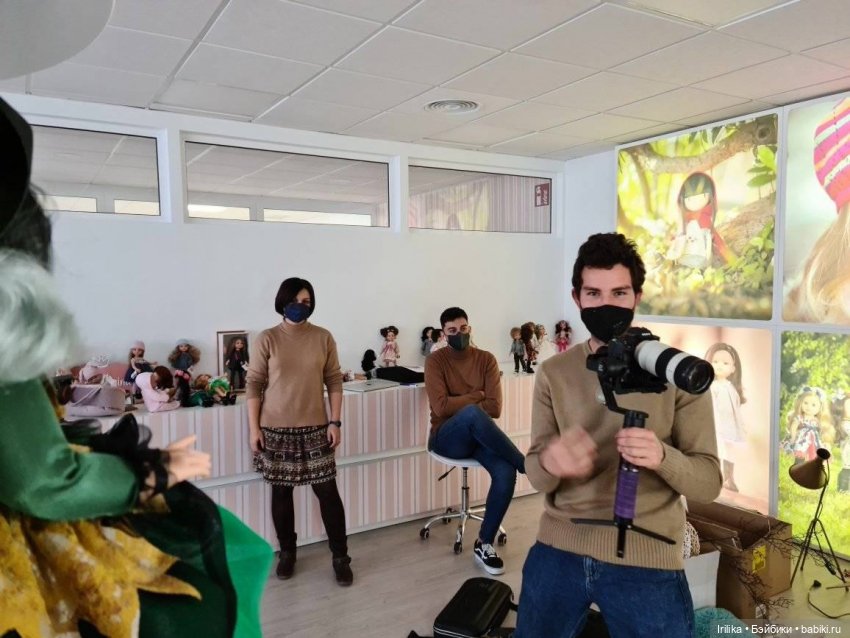 Красивая фотосессия шарнирных паолок