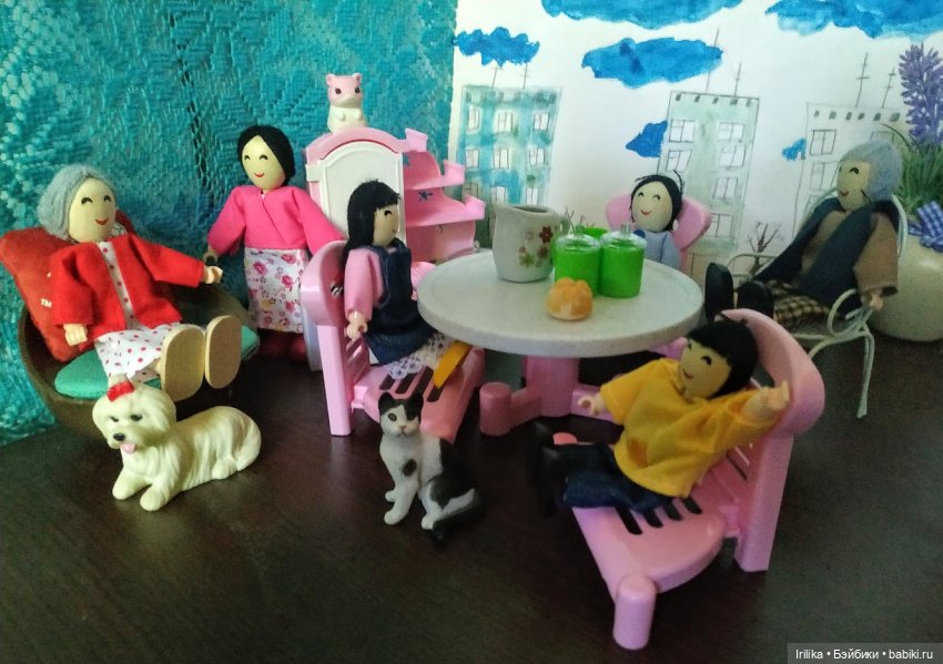 Куклы для кукольного домика от фирмы Hape