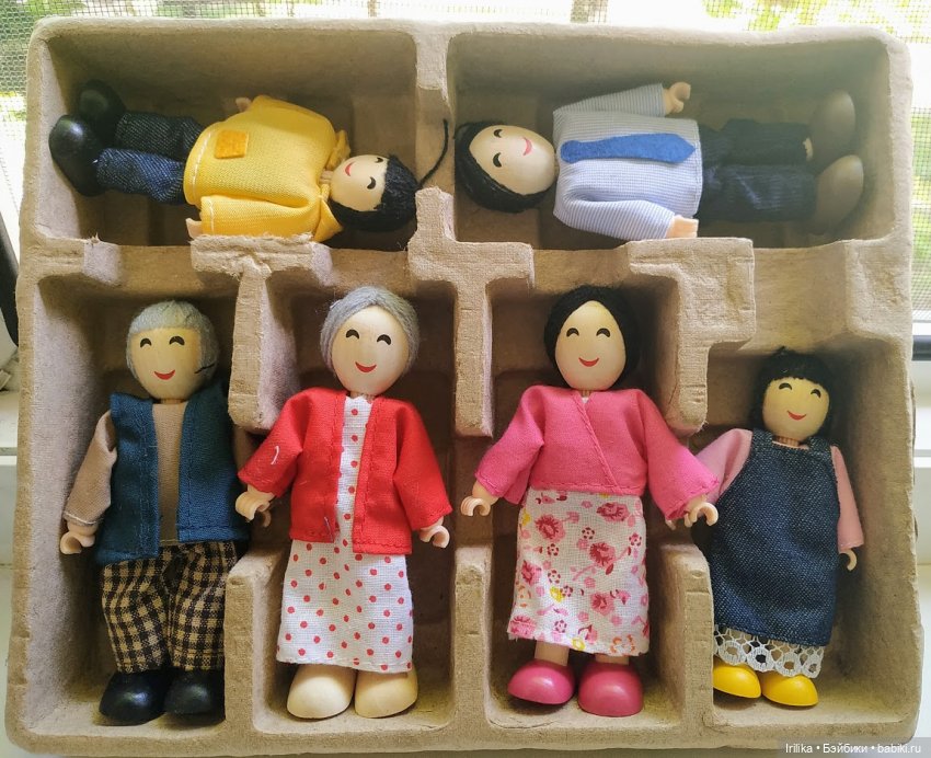 Куклы для кукольного домика от фирмы Hape (фото 4)