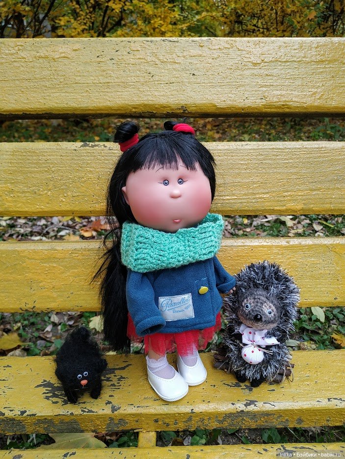 Ёжик в Тумане и Булочка — Куклы Nines d'Onil (Нинес): Миа (Mia) (фото 6)