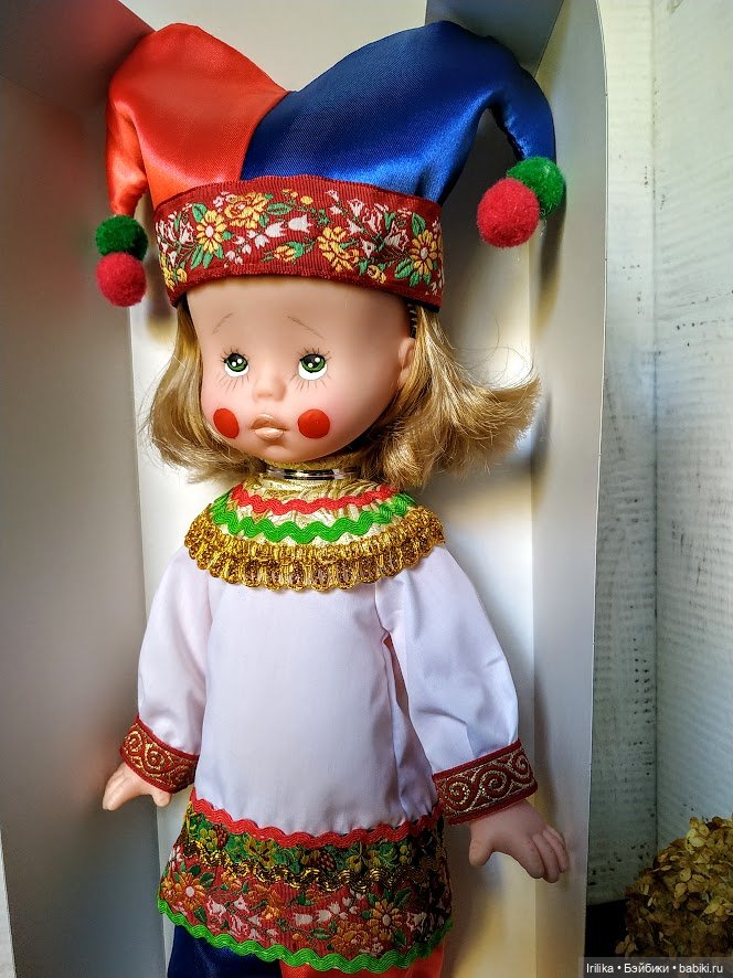 Скоморох Петрушка | Бэйбики Скоморох Петрушка — Российские куклы Весна