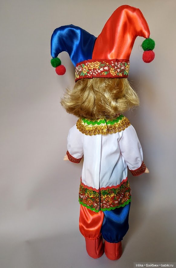 Скоморох Петрушка | Бэйбики Скоморох Петрушка — Российские куклы Весна