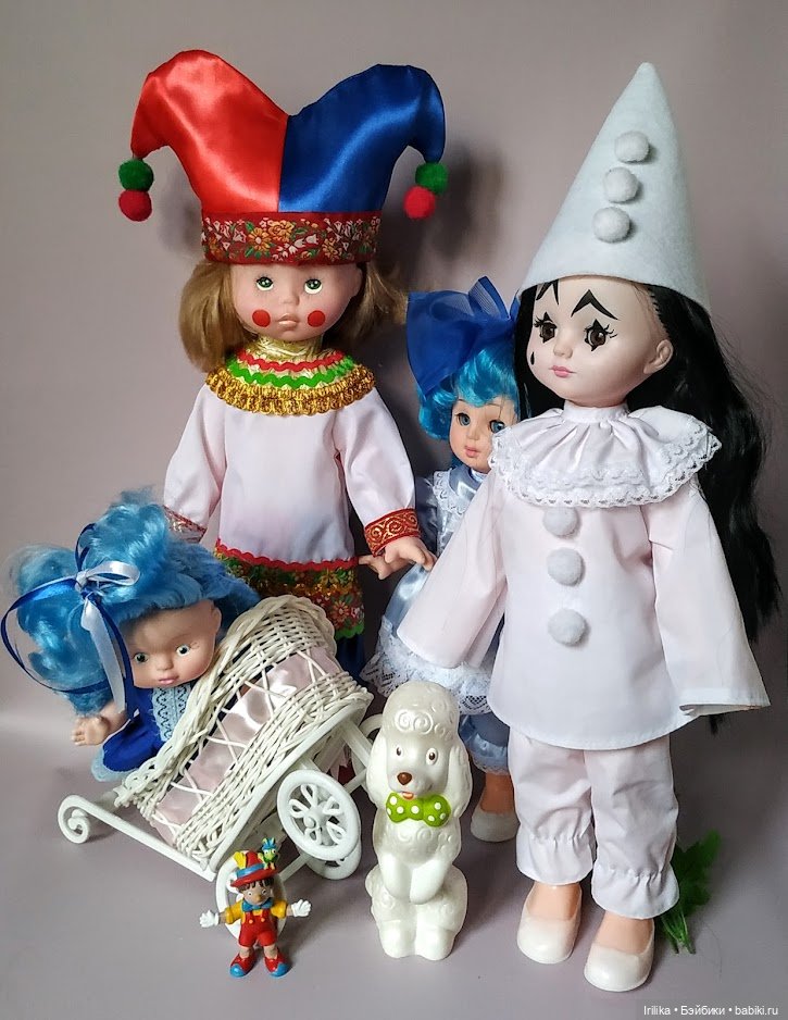 Скоморох Петрушка | Бэйбики Скоморох Петрушка — Российские куклы Весна