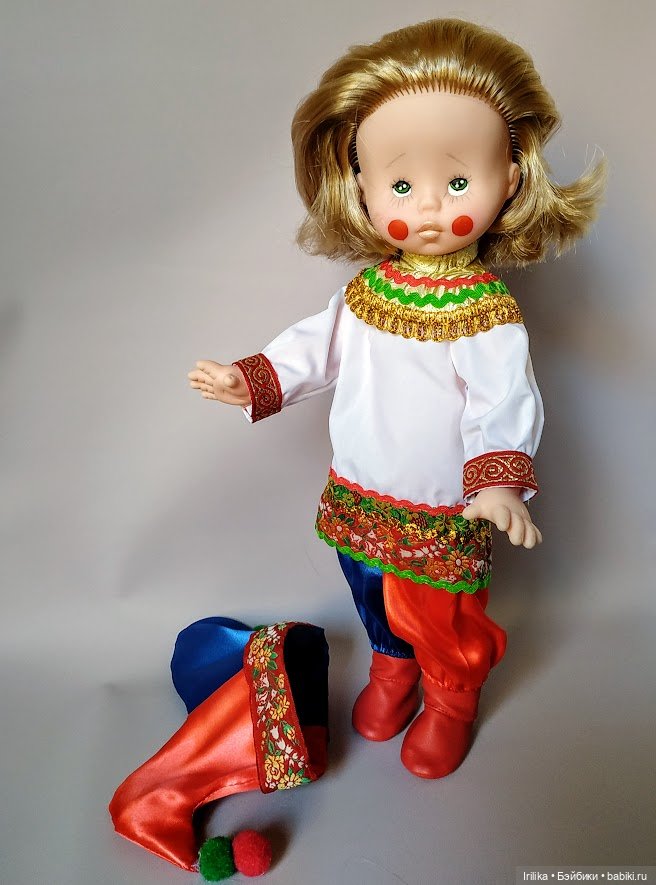 Скоморох Петрушка | Бэйбики Скоморох Петрушка — Российские куклы Весна